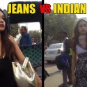 Woman walking in Delhi wearing Jeans or Salwar Dress, doesn’t make a difference on idiotic minds