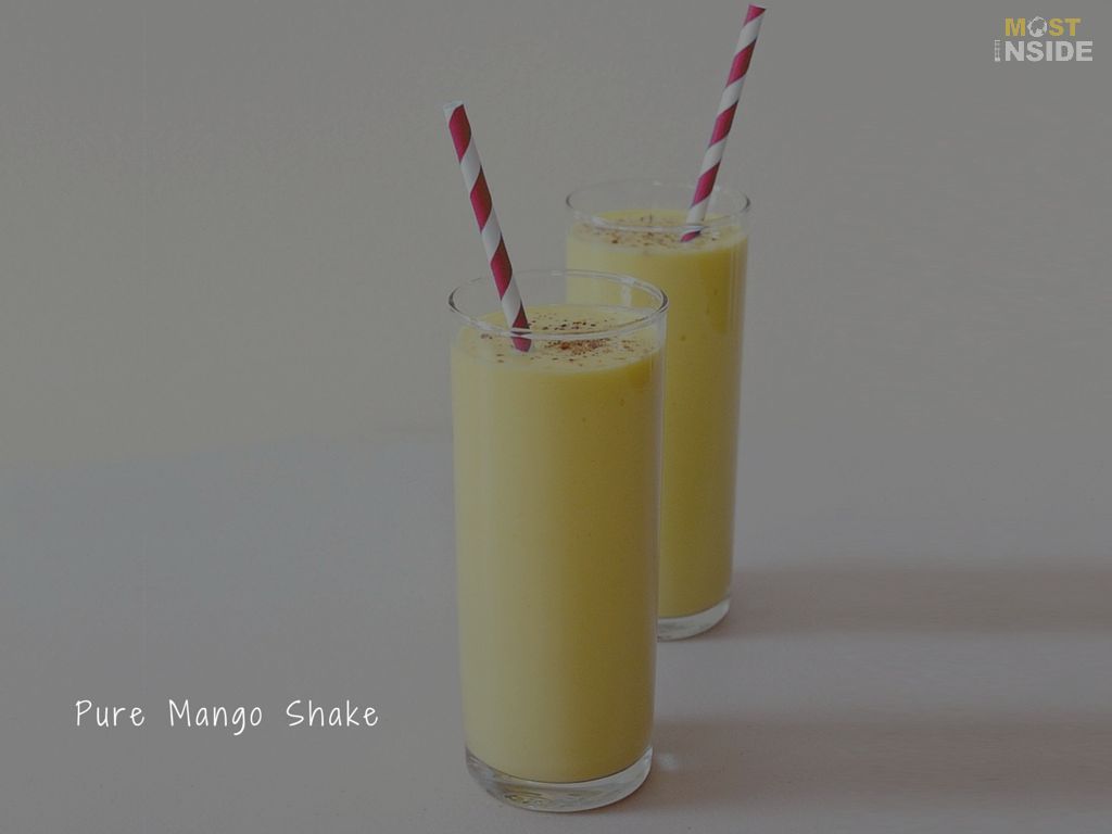 Mango Shakes Smoothies 