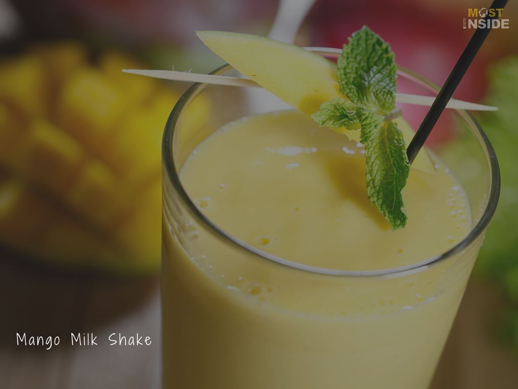 Mango Shakes Smoothies 