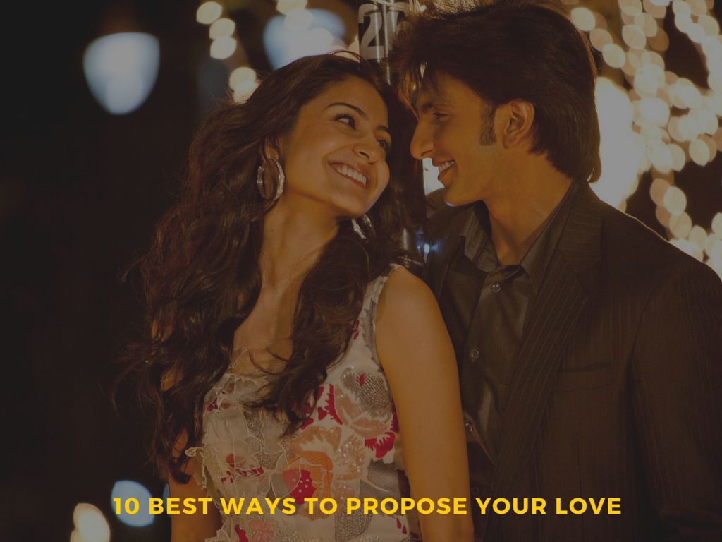 best ways to propose your love