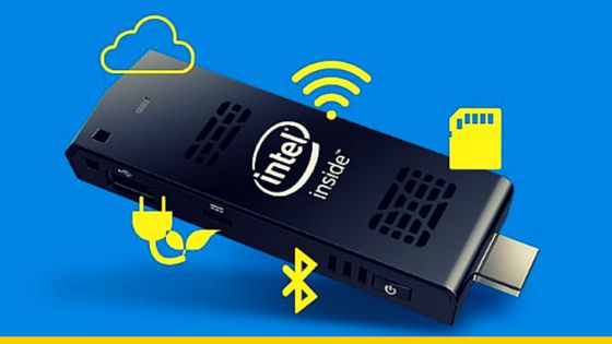 Convert your hdmi tv monitor into pc using intel compute stick