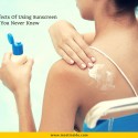 6 Side Effects Of Using Sunscreen You Never Knew