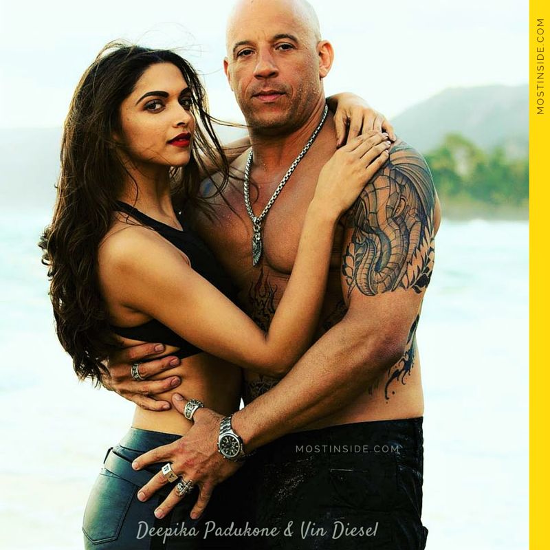 Deepika Padukone Vin Diesel Kiss