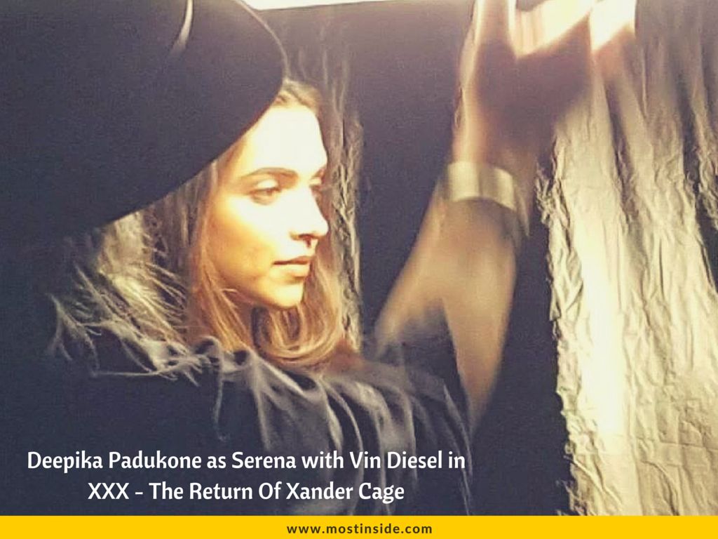 Deepika Padukone as Serena with Vin Diesel in XXX 