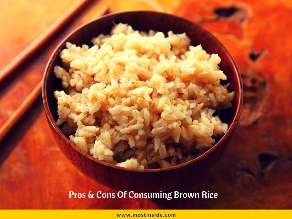 Cons of Brown Rice