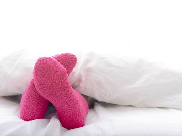 Make a Practice of Wearing Socks While Sleeping