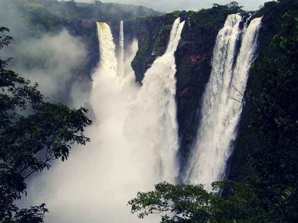 Jog Falls Beautiful Place in India