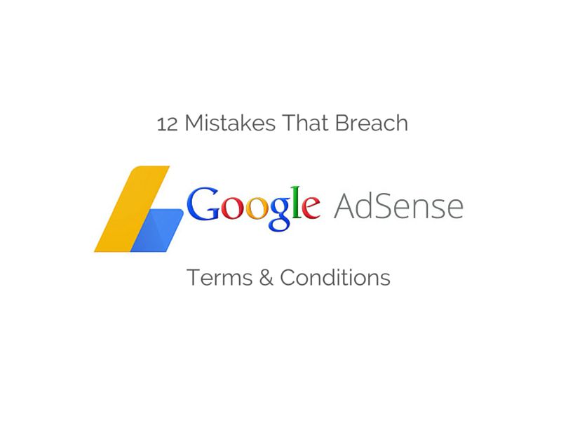 Google Adsense Mistakes 