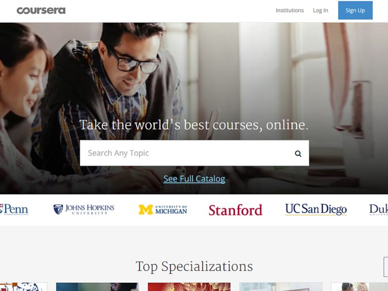 Coursera for Best Online Courses