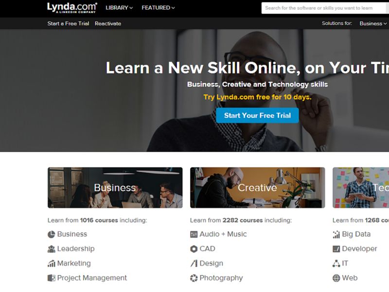 Lynda.com for Best Online Courses