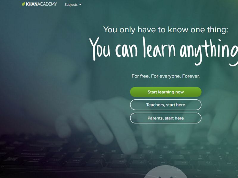 Khan Academy for Best Online Courses