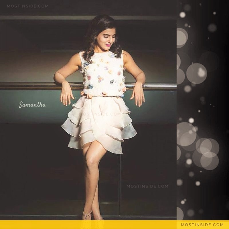 Samantha Ruth Prabhu in Skirt