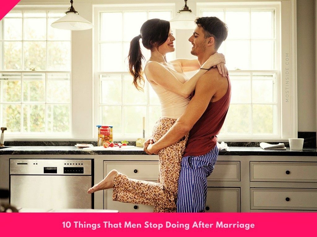 Men Stop Doing After Marriage
