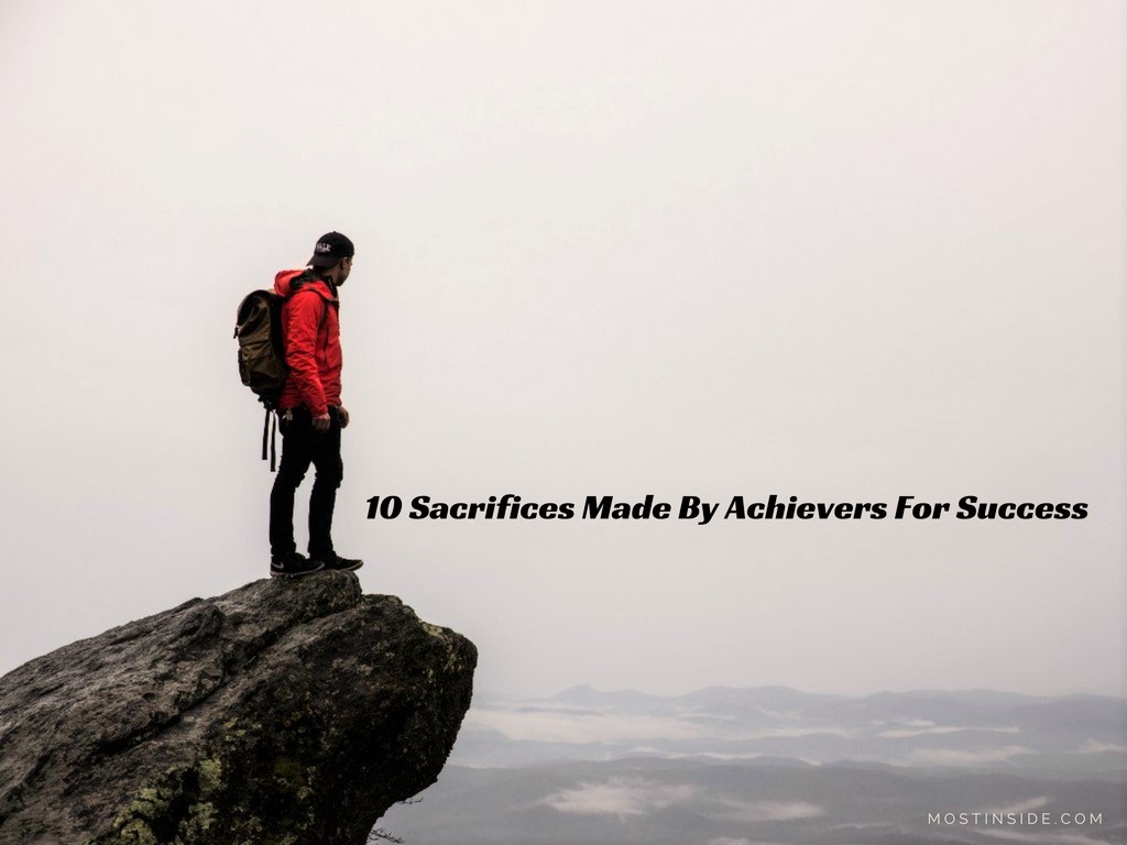 Success Sacrifices 