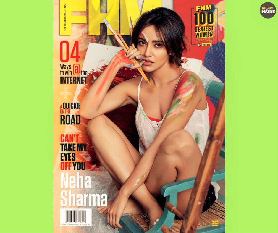Neha Sharma FHM India 2016
