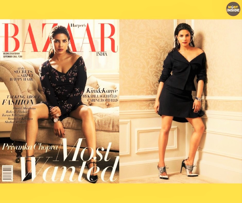 Priyanka Chopra on Harpers Bazaar 