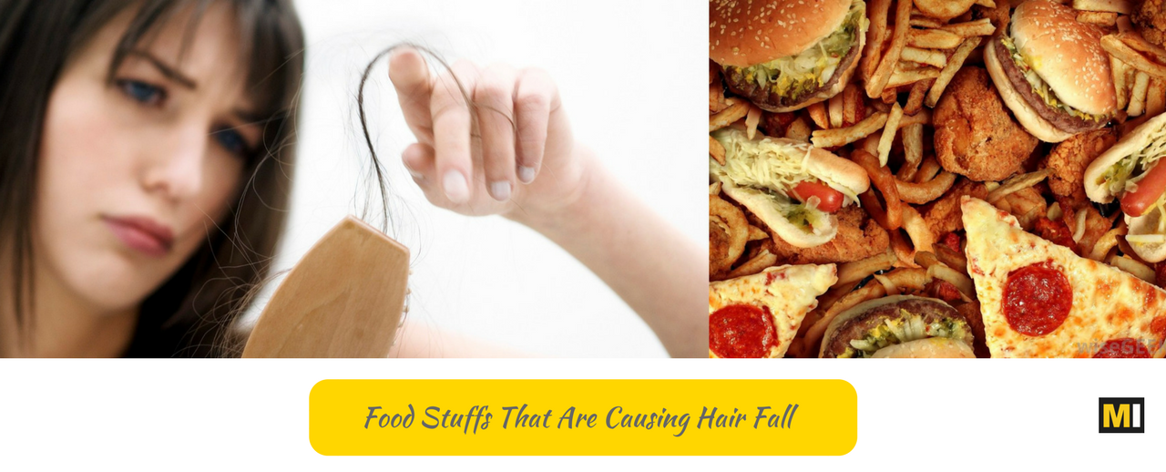 Food Causes Hair Fall