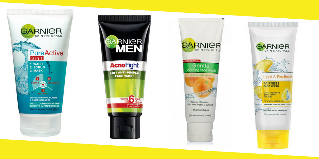 Garnier Face Wash In India