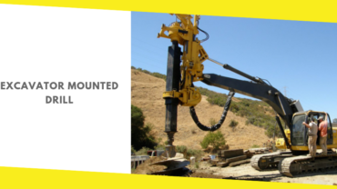 All About Excavator Mounted Drill