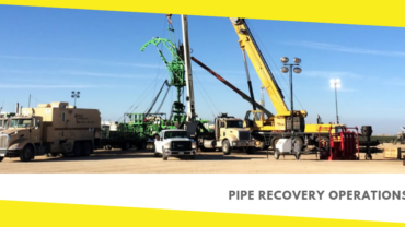 All About Pipe Recovery Operations