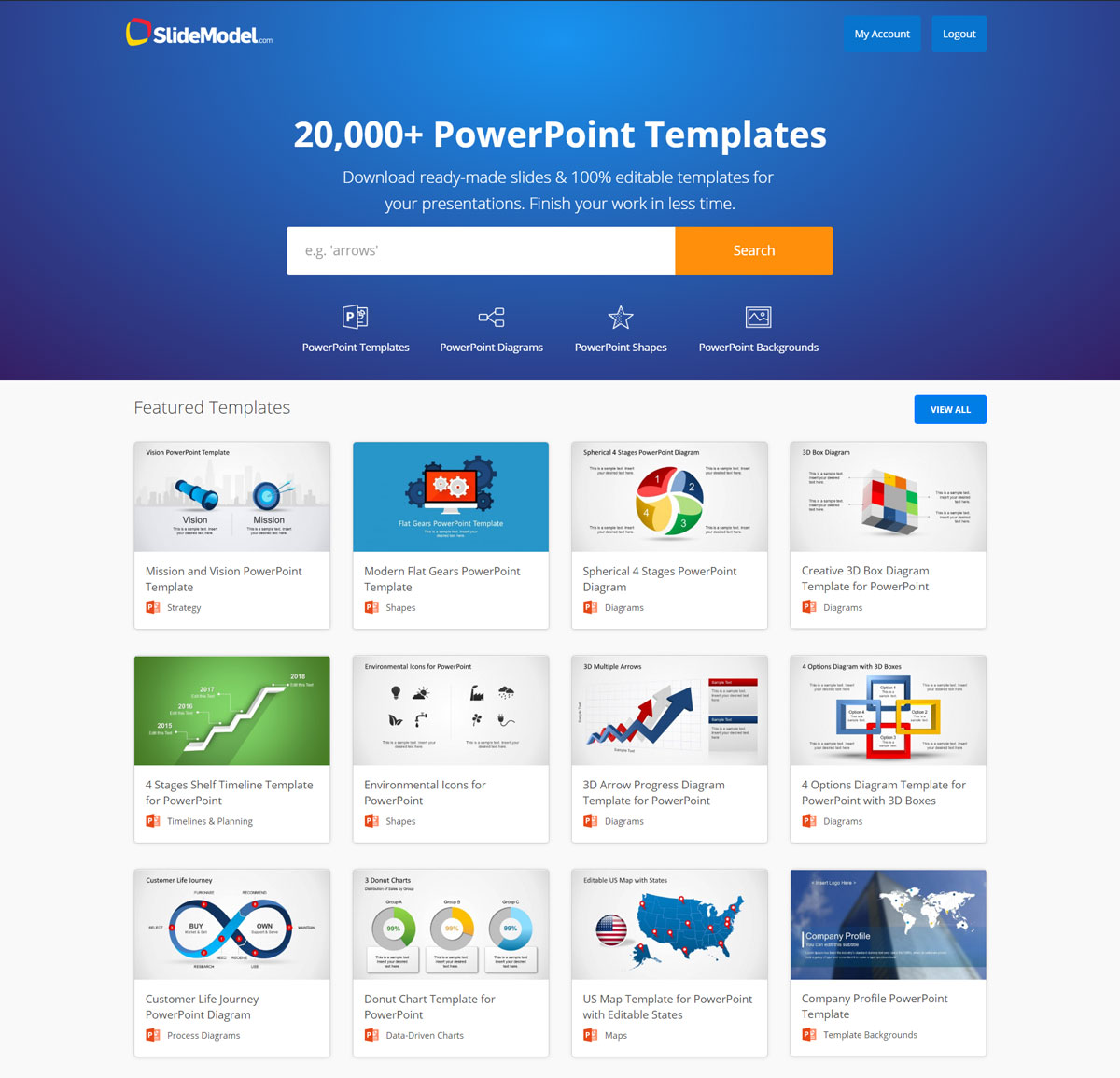 SlideModel.com Powerpoint Templates