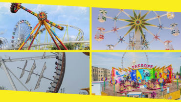 Several Amusement Pieces of Equipment Necessary for Theme Parks