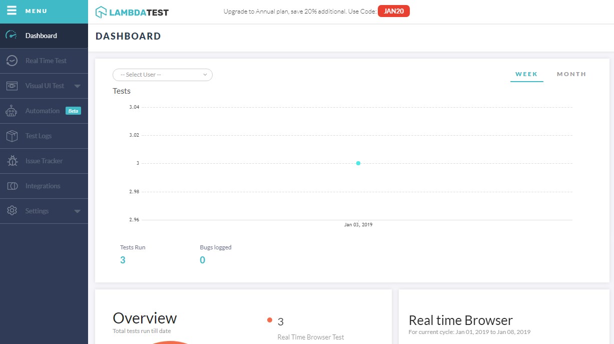 Cross Browser Testing Lambda Test