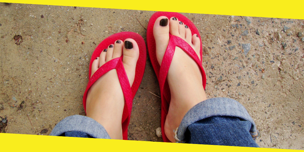flip flops that form to your feet