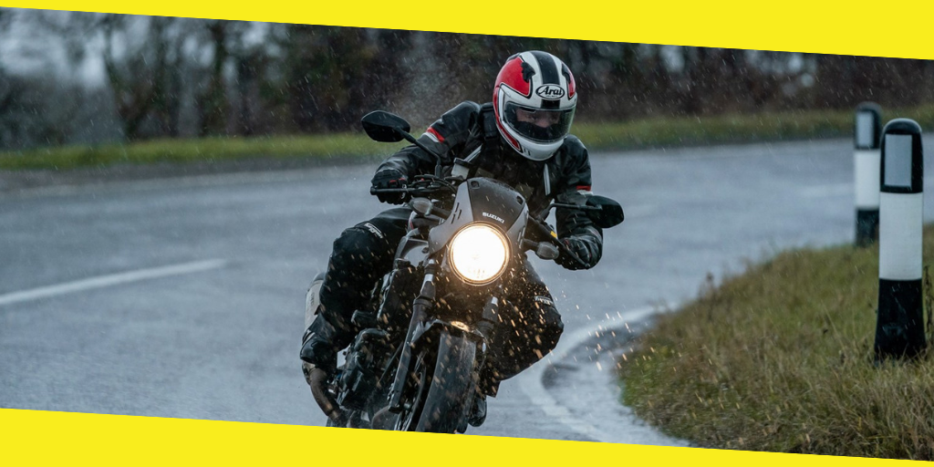 Motorcycle safety tips for riding in the rain