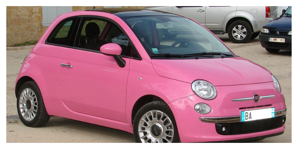 Pink Mini Car
