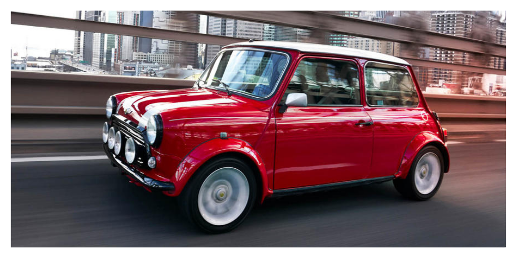 Red Fiat 500 Car