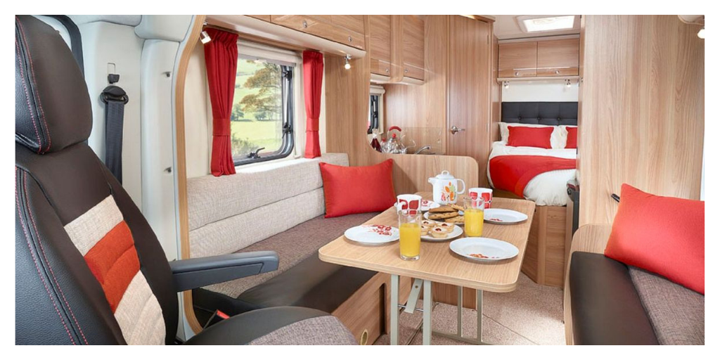 Inside Motorhome