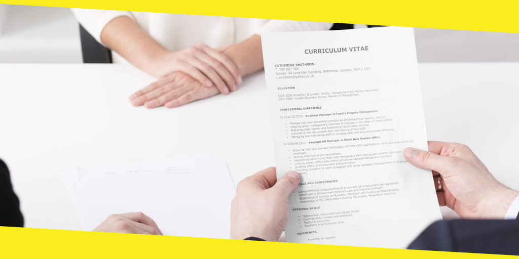 How to Write a Good CV