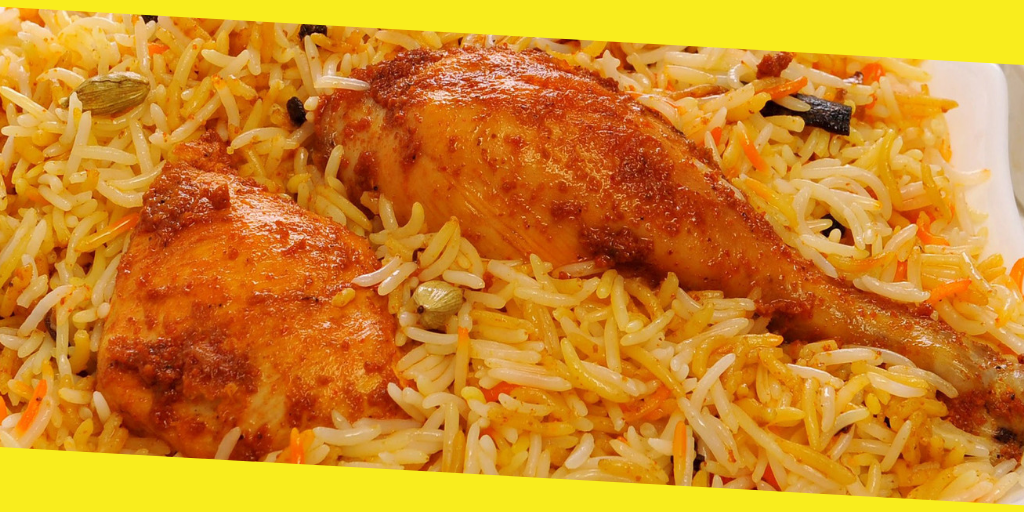 Ordering Chicken Biryani Online