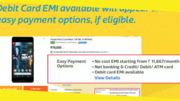 Flipkart Debit Card EMIs: a New Mode of Payment