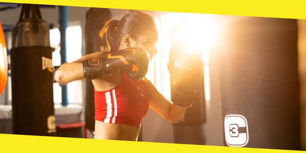 Women in Boxing Gym