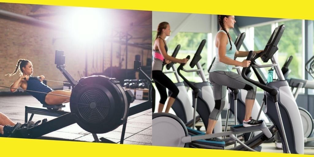 Rowing Machine vs Elliptical Trainer