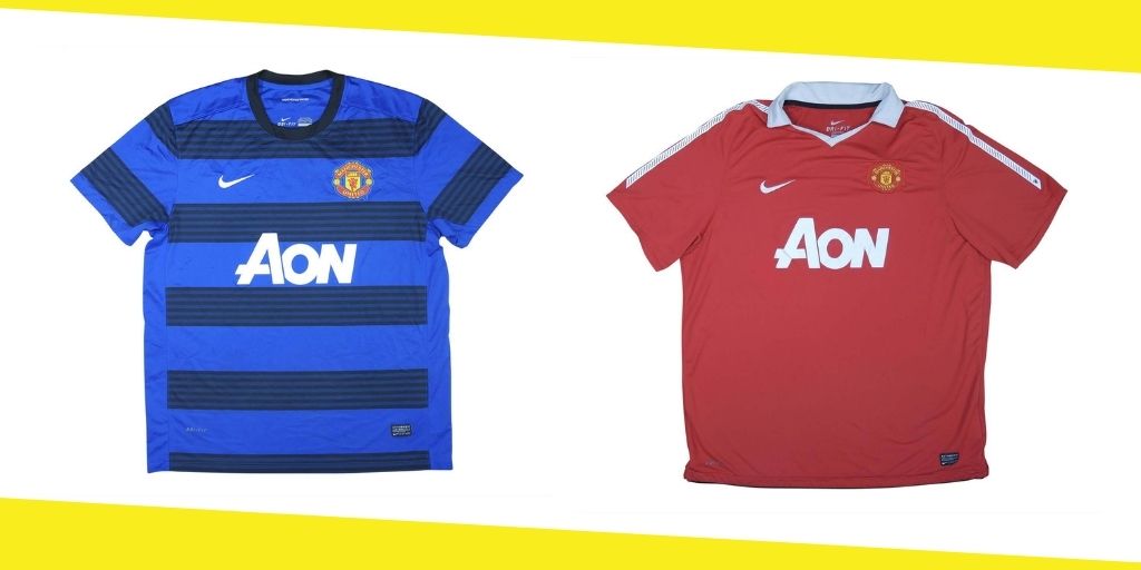 man utd retro kits