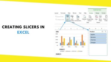Creating Slicers in Excel