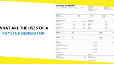 What Are the Uses of a Paystub Generator?