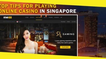 Top Tips for Playing Online Casino in Singapore