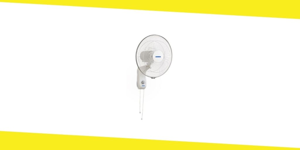 Luminous Mojo Plus White Wall Fan HS 30CM