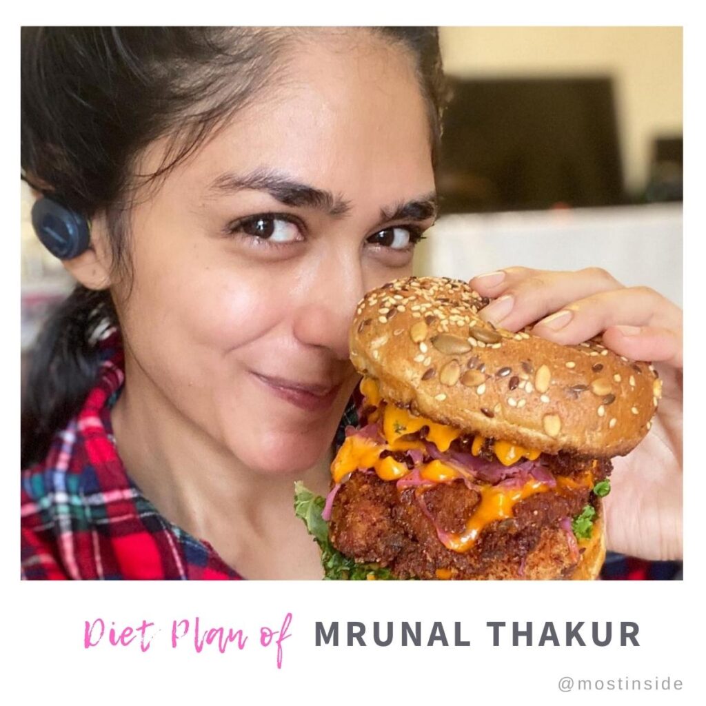 Mrunal Thakur Diet