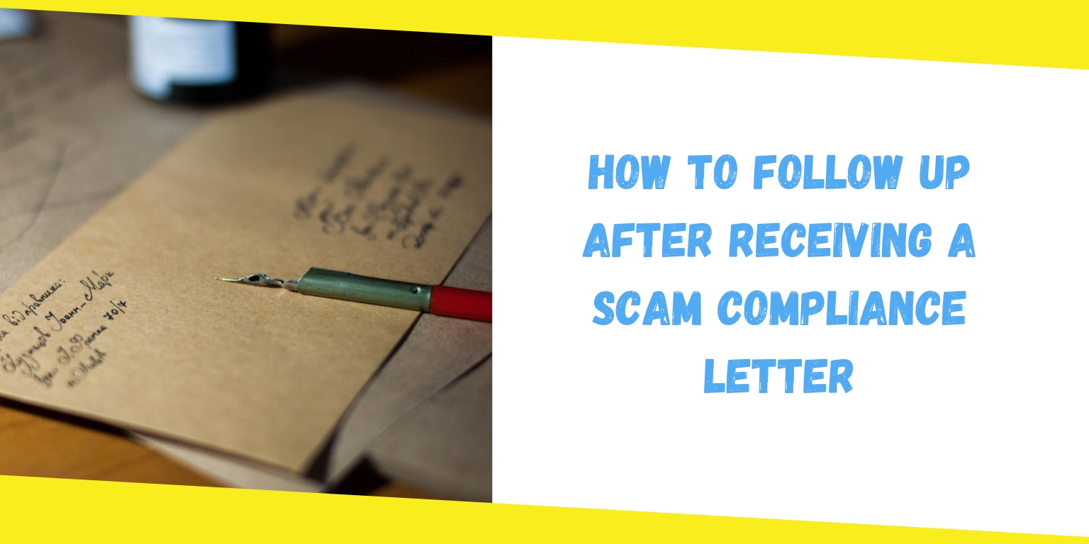 Scam Compliance Letter