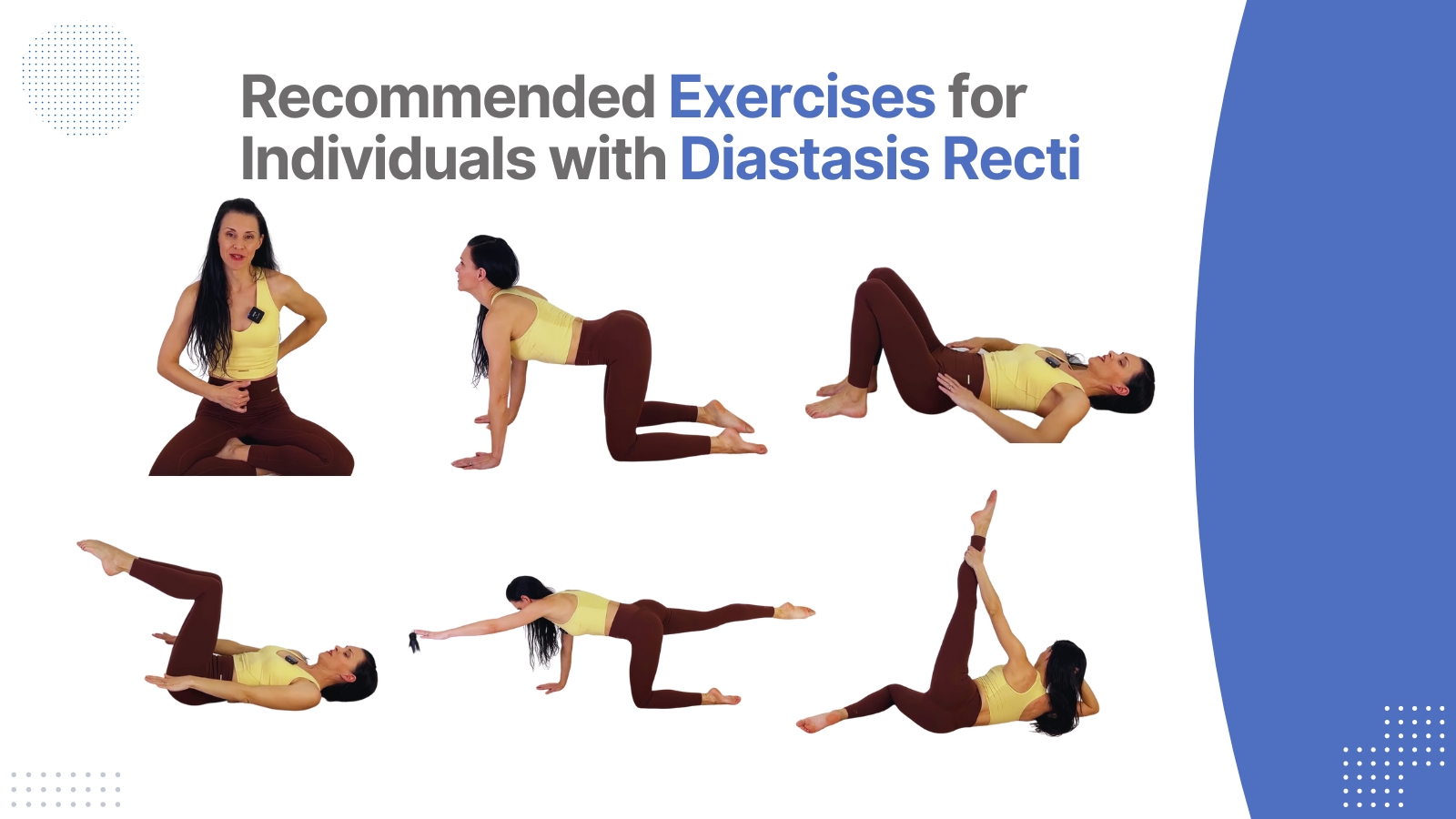 diastasis recti exercises