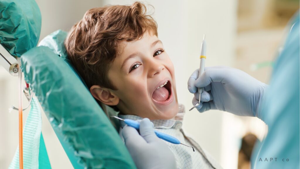 child's first orthodontist visit