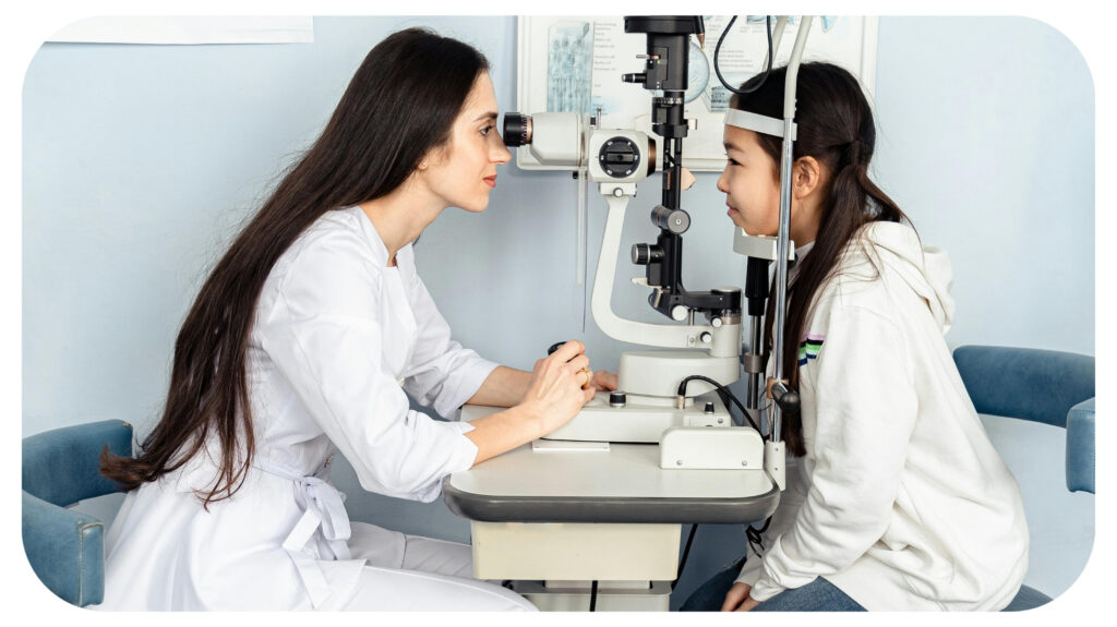 A Doctor Checking Up Her Patient