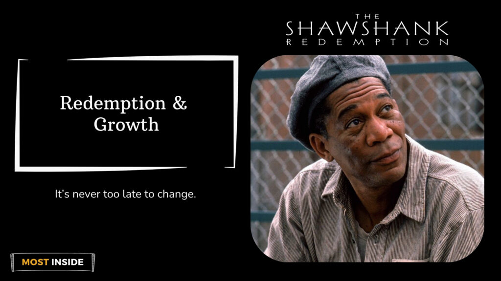 Redemption and Personal Growth