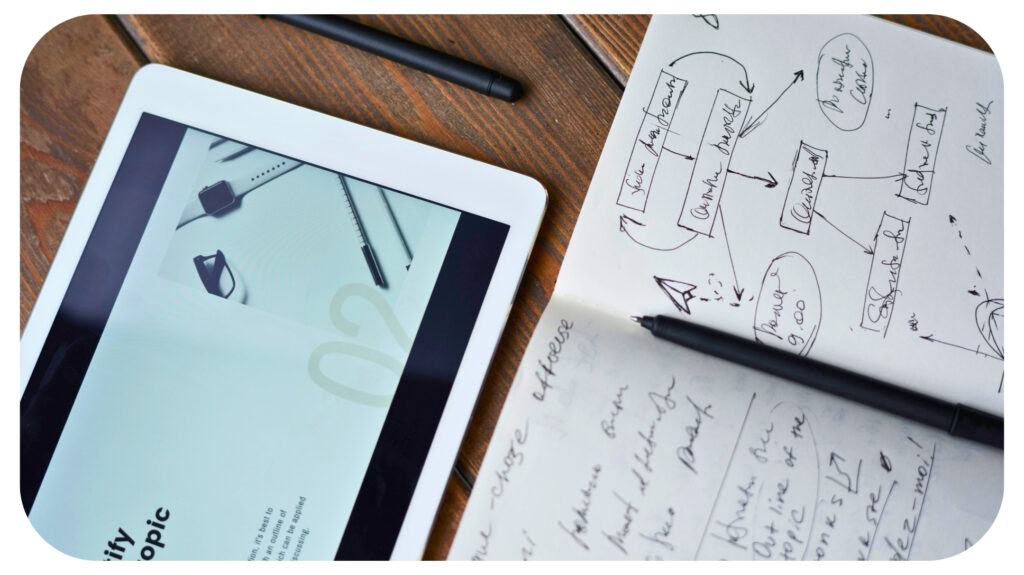 Photo Of Pen On Top Of Notebook