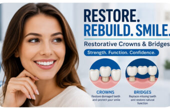3 Key Advantages Of Restorative Crowns And Bridges
